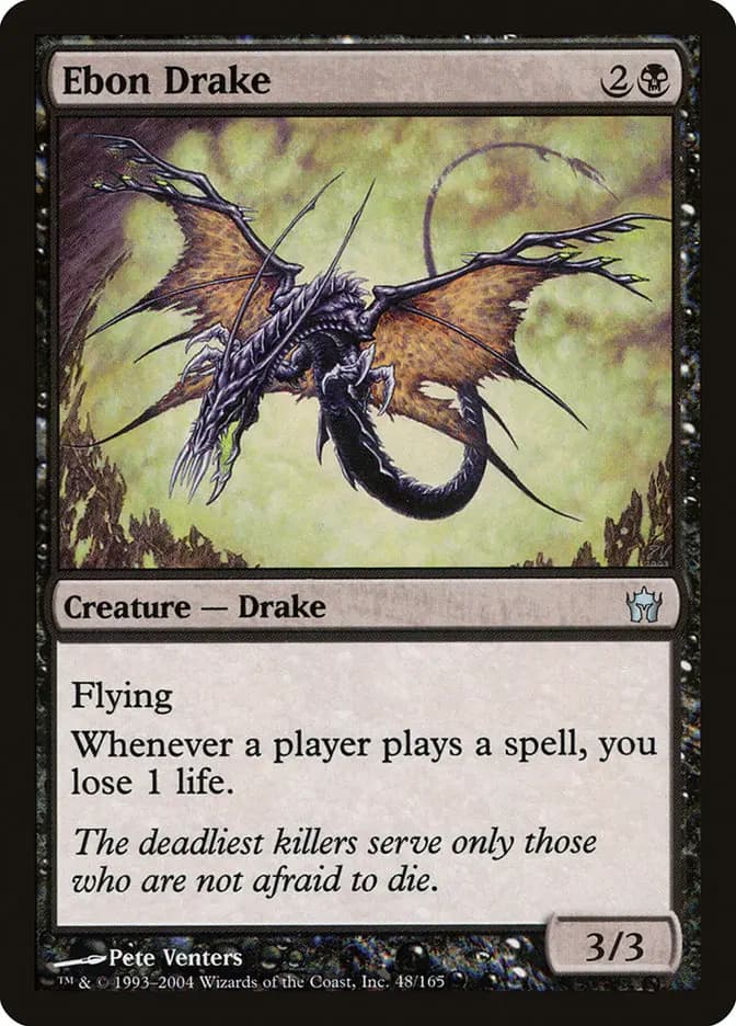 Card image of Ebon Drake