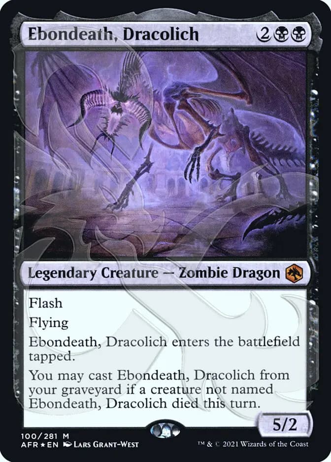 Card image of Ebondeath, Dracolich