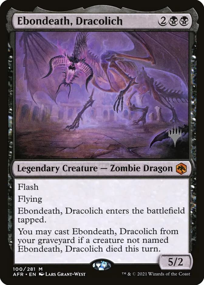 Card image of Ebondeath, Dracolich