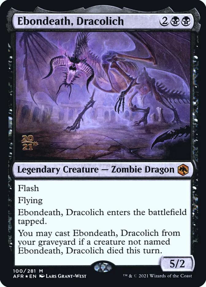 Card image of Ebondeath, Dracolich