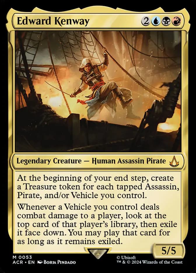 Card image of Edward Kenway