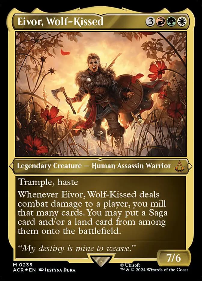 Card image of Eivor, Wolf-Kissed