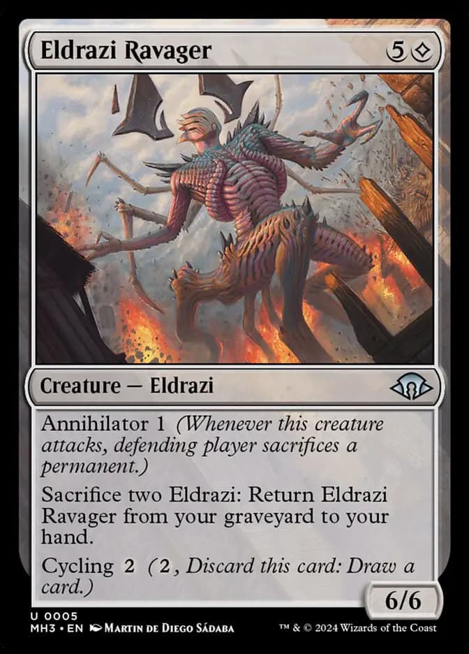 Card image of Eldrazi Ravager