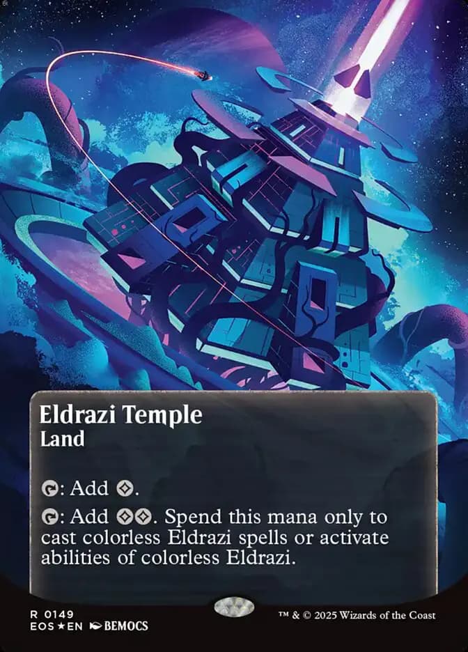 Card image of Eldrazi Temple