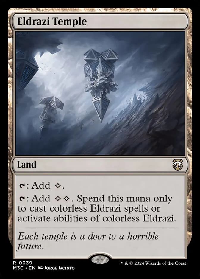 Card image of Eldrazi Temple