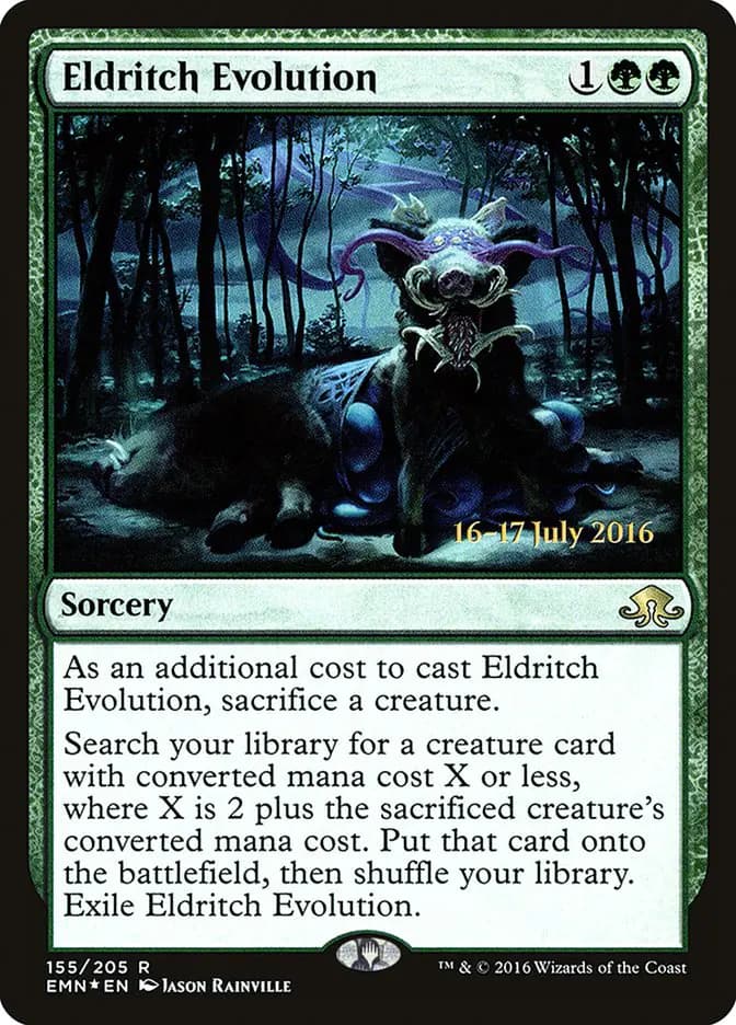 Card image of Eldritch Evolution