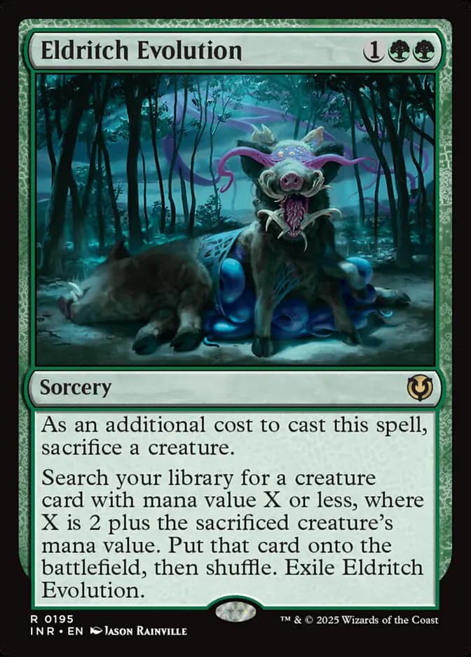Card image of Eldritch Evolution