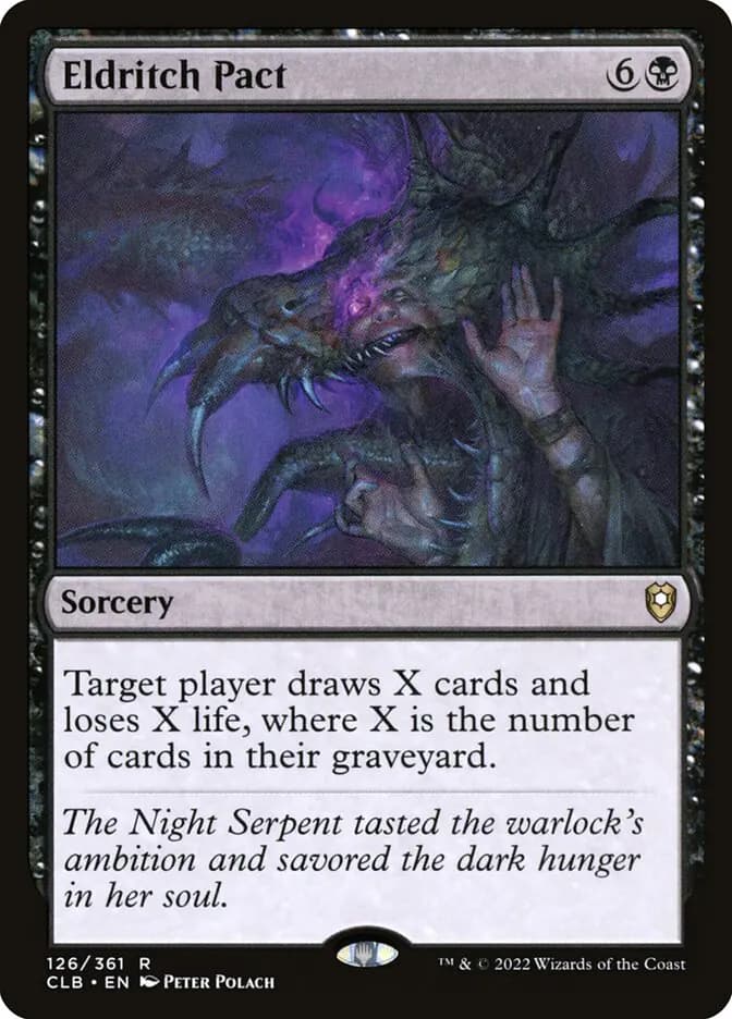 Card image of Eldritch Pact