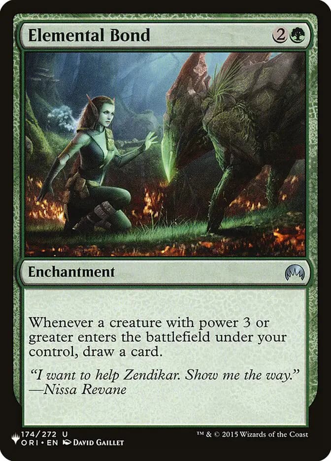 Card image of Elemental Bond