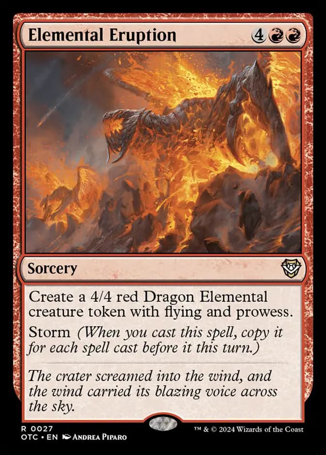 Card image of Elemental Eruption