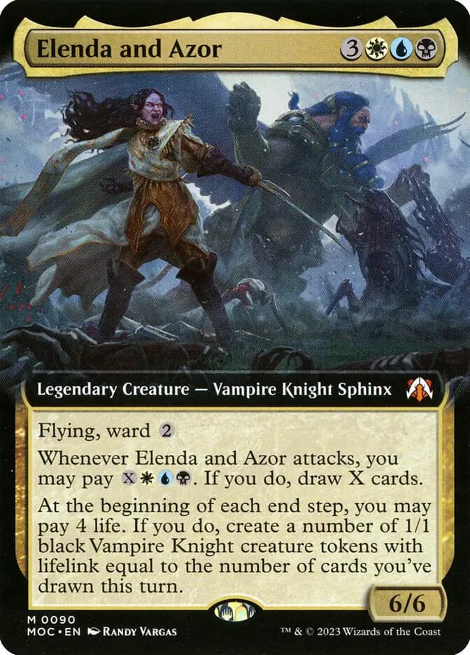 Card image of Elenda and Azor