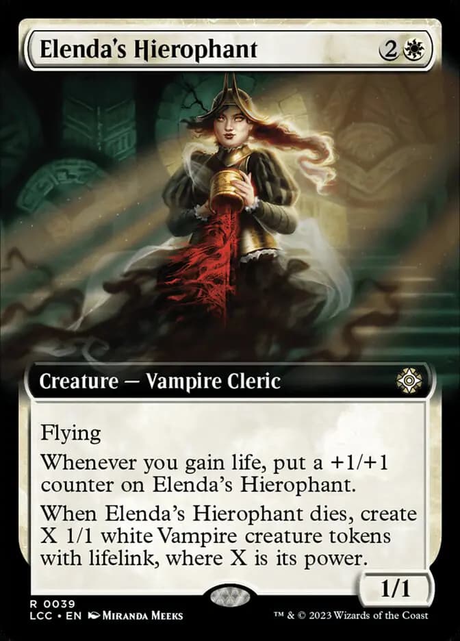 Card image of Elenda's Hierophant