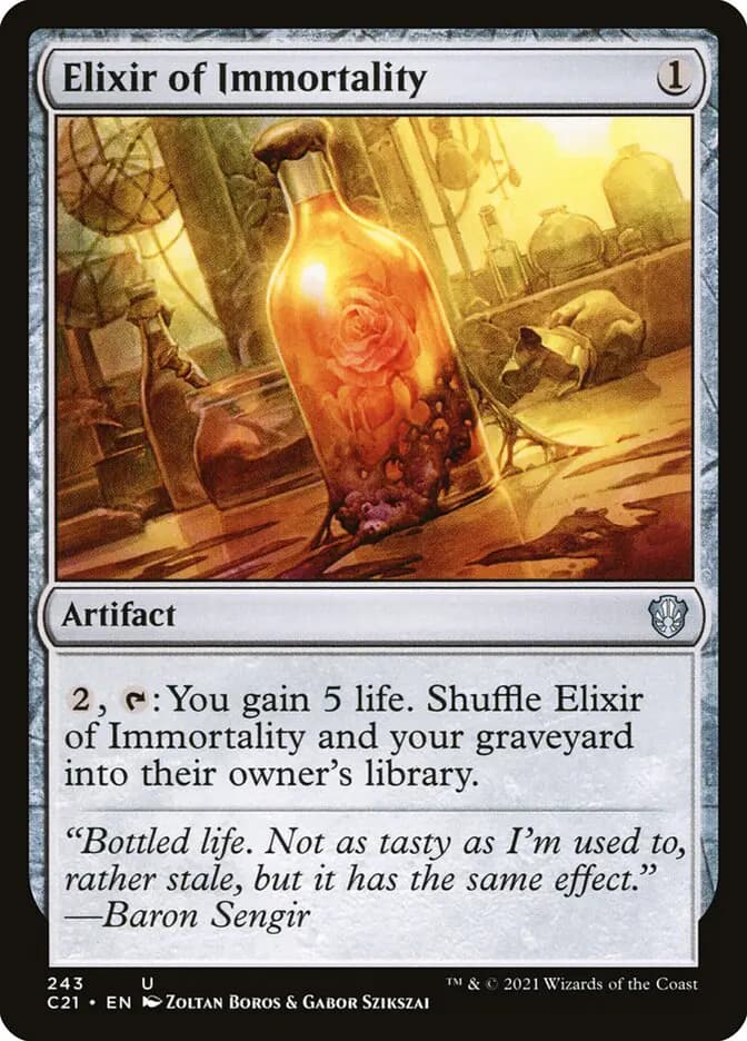 Card image of Elixir of Immortality