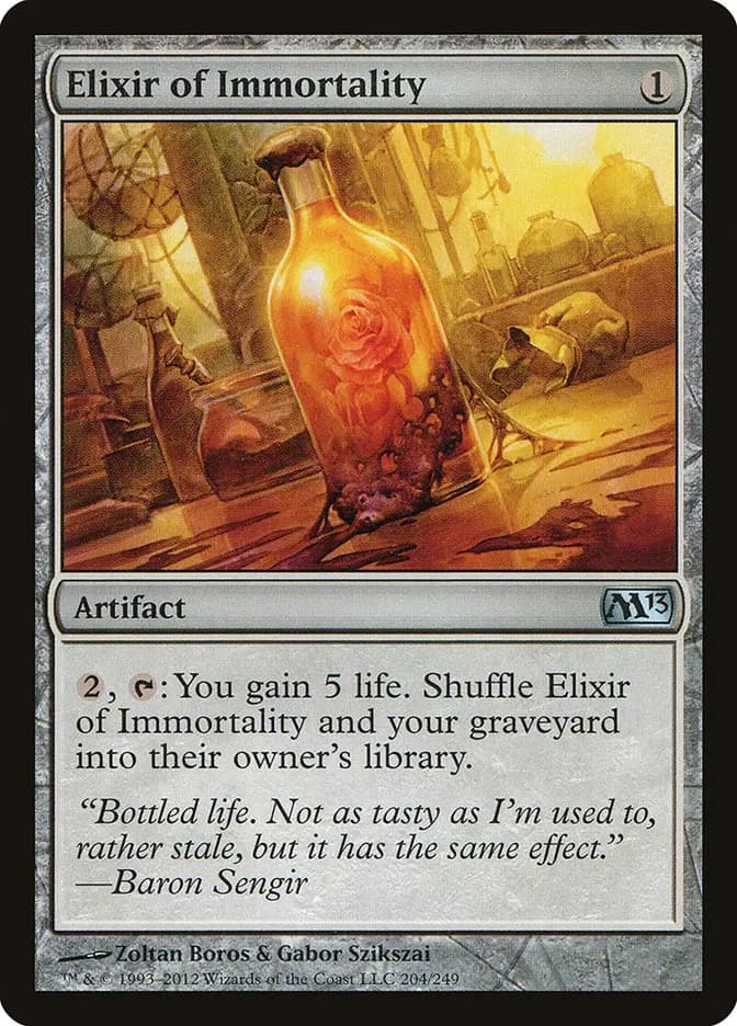 Card image of Elixir of Immortality