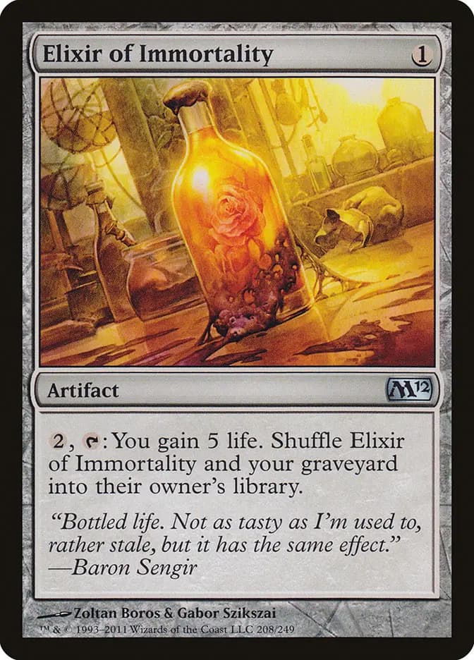 Card image of Elixir of Immortality
