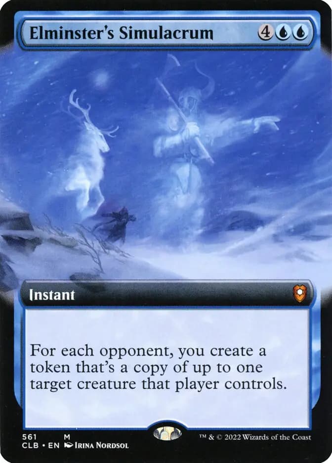 Card image of Elminster's Simulacrum