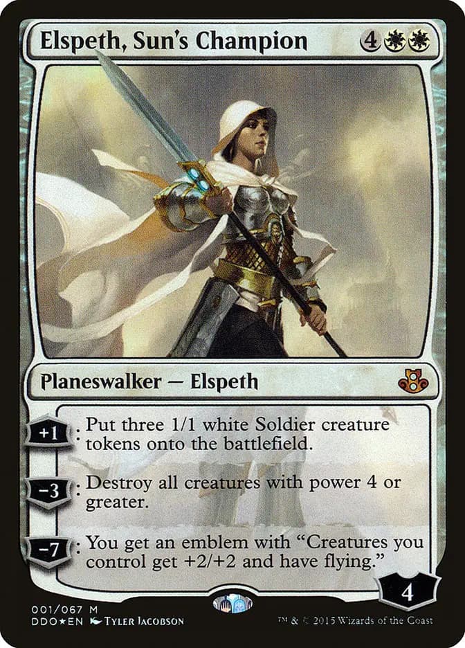 Card image of Elspeth, Sun's Champion