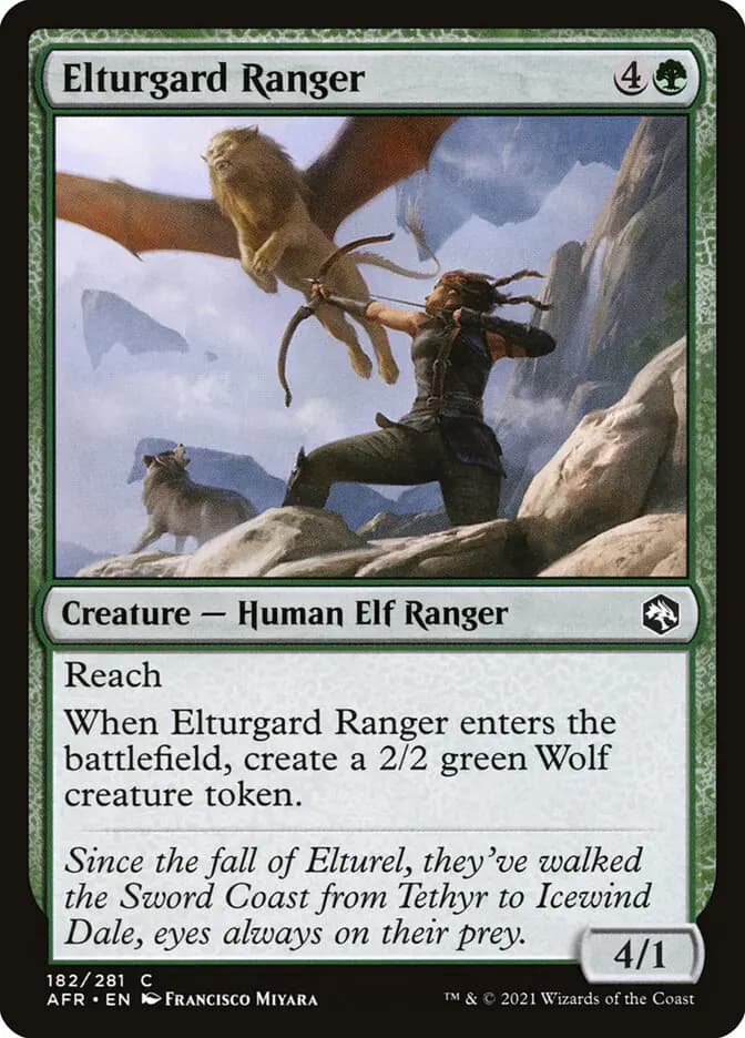 Card image of Elturgard Ranger