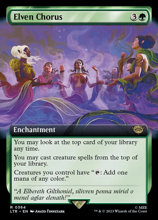 Card image of Elven Chorus