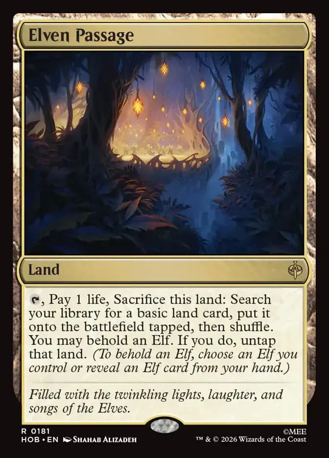 Card image of Elven Passage