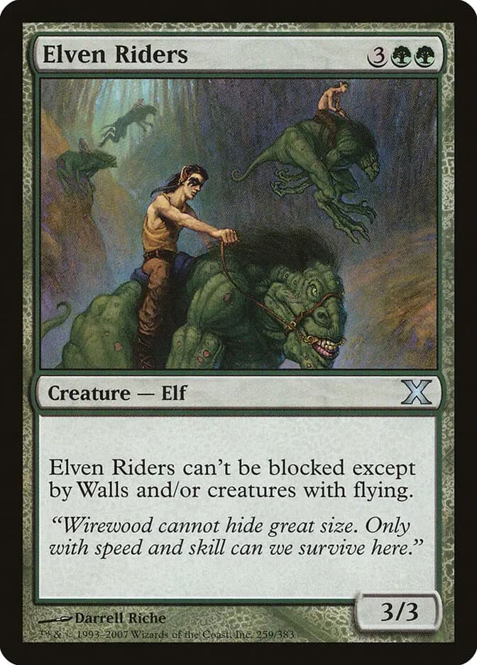 Card image of Elven Riders