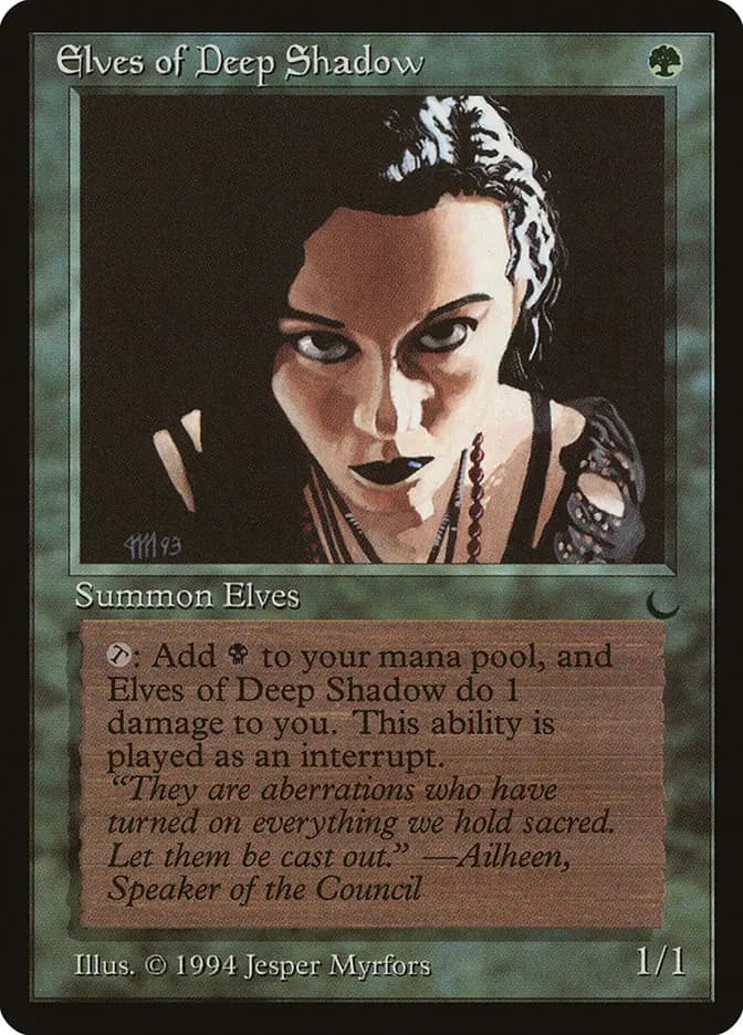 Card image of Elves of Deep Shadow