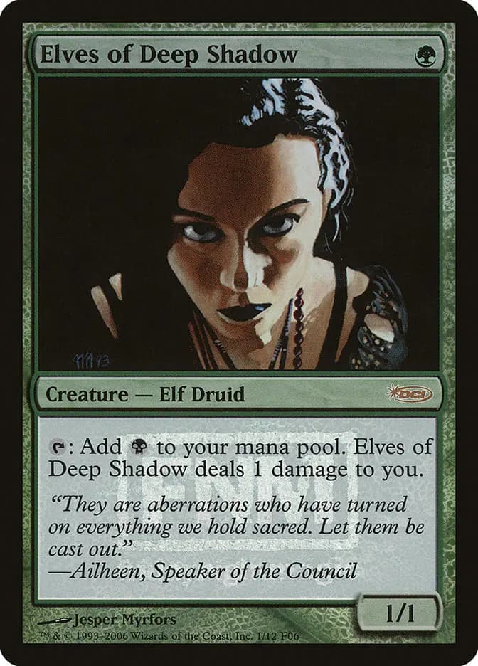 Card image of Elves of Deep Shadow