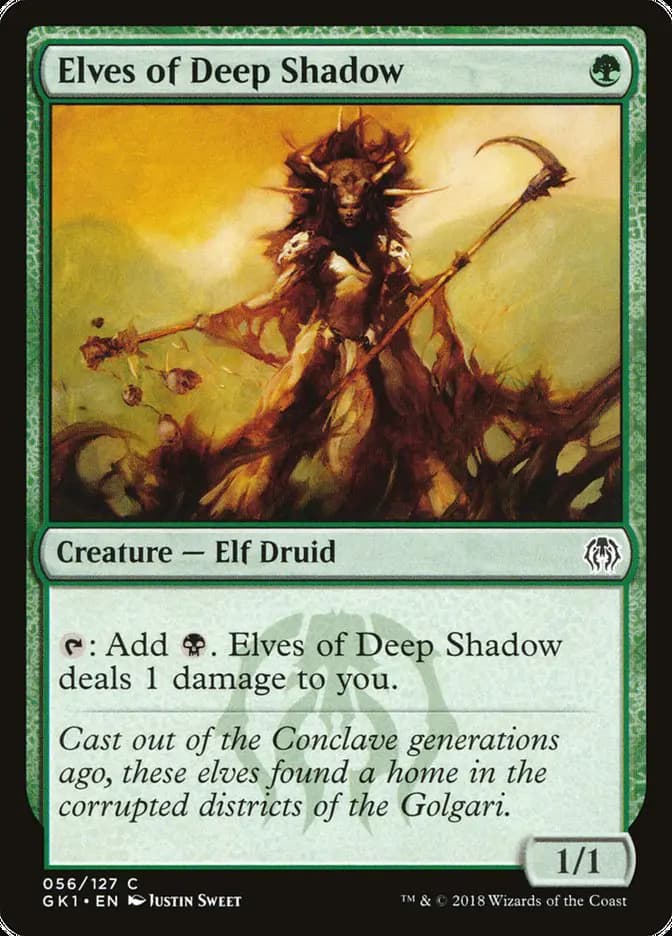 Card image of Elves of Deep Shadow