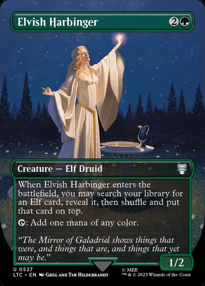 Card image of Elvish Harbinger