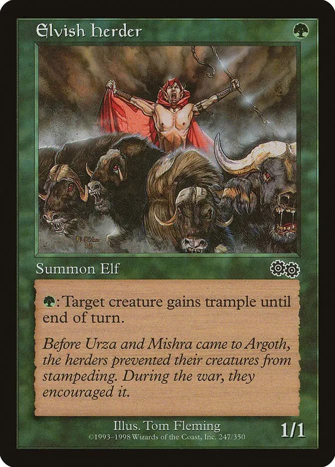 Card image of Elvish Herder