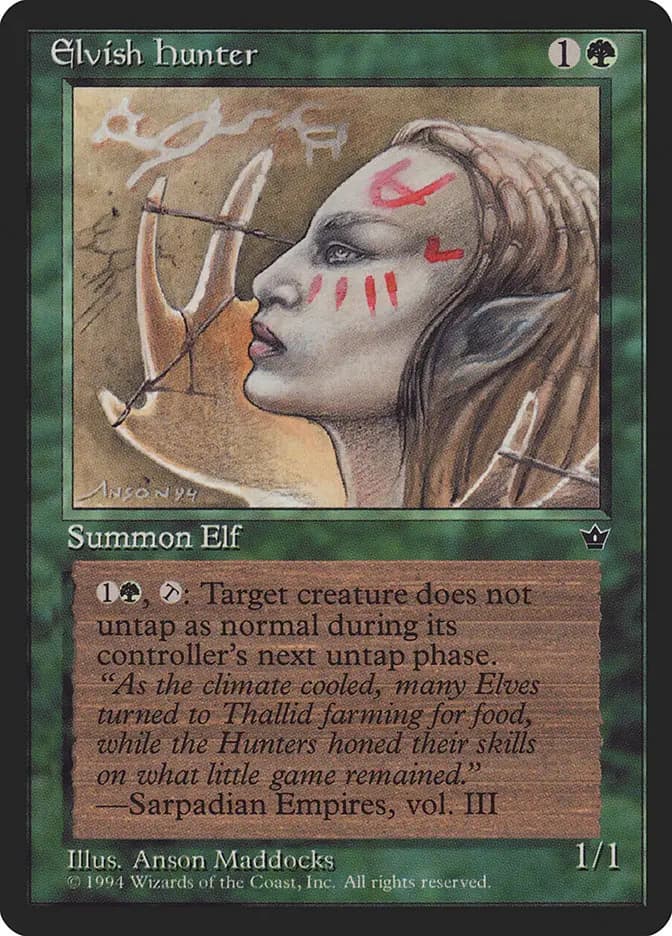 Card image of Elvish Hunter