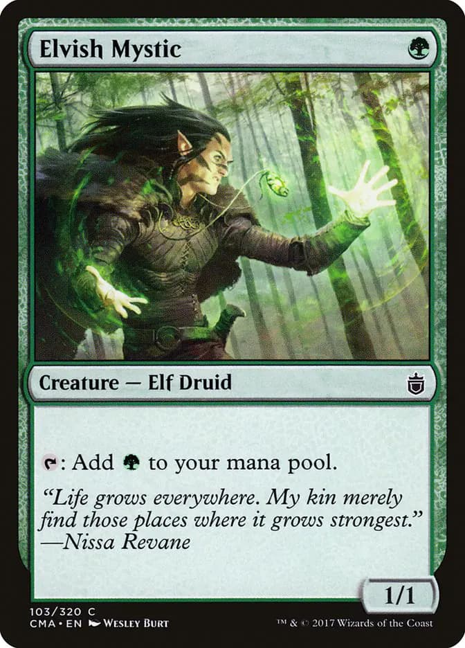 Card image of Elvish Mystic