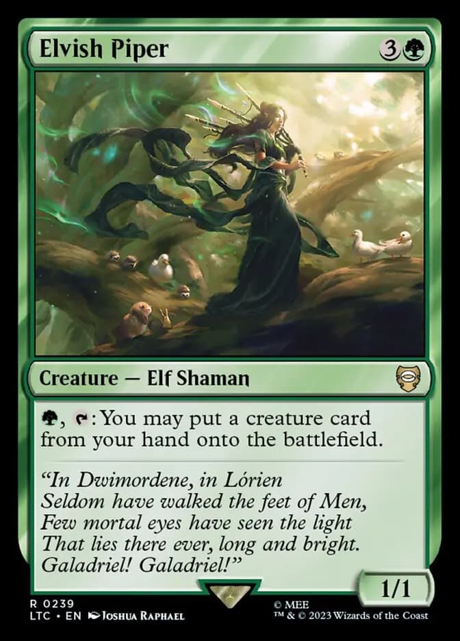 Card image of Elvish Piper