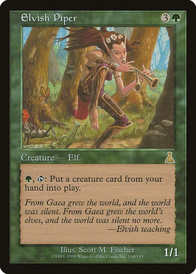 Card image of Elvish Piper