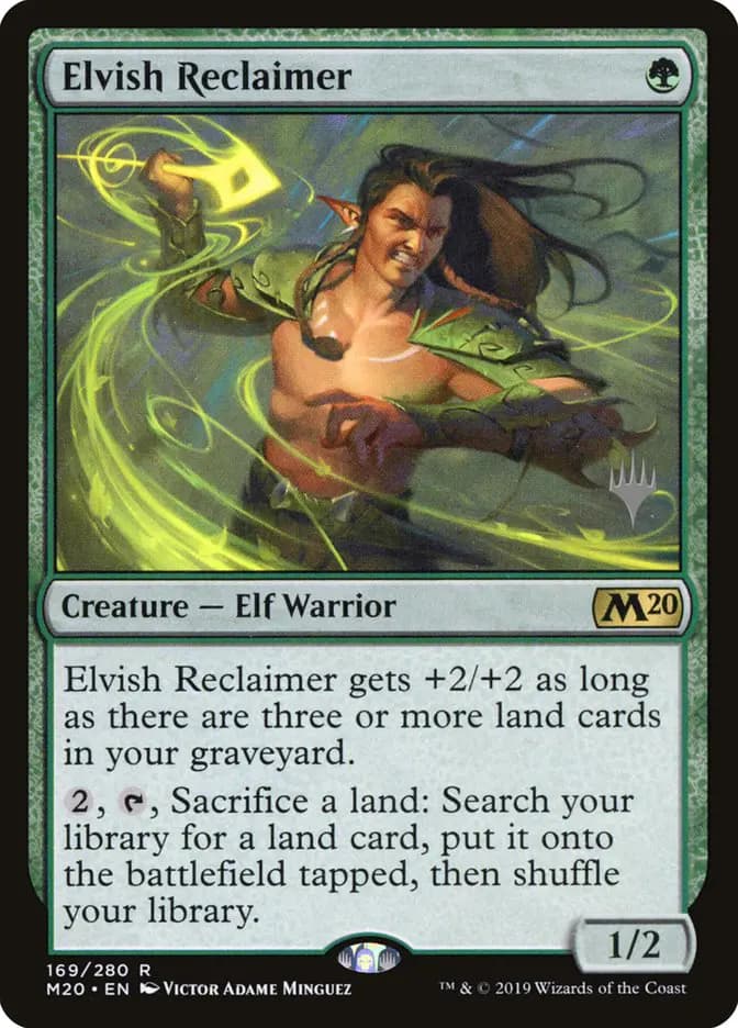 Card image of Elvish Reclaimer
