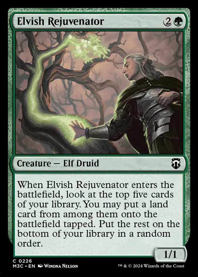 Card image of Elvish Rejuvenator