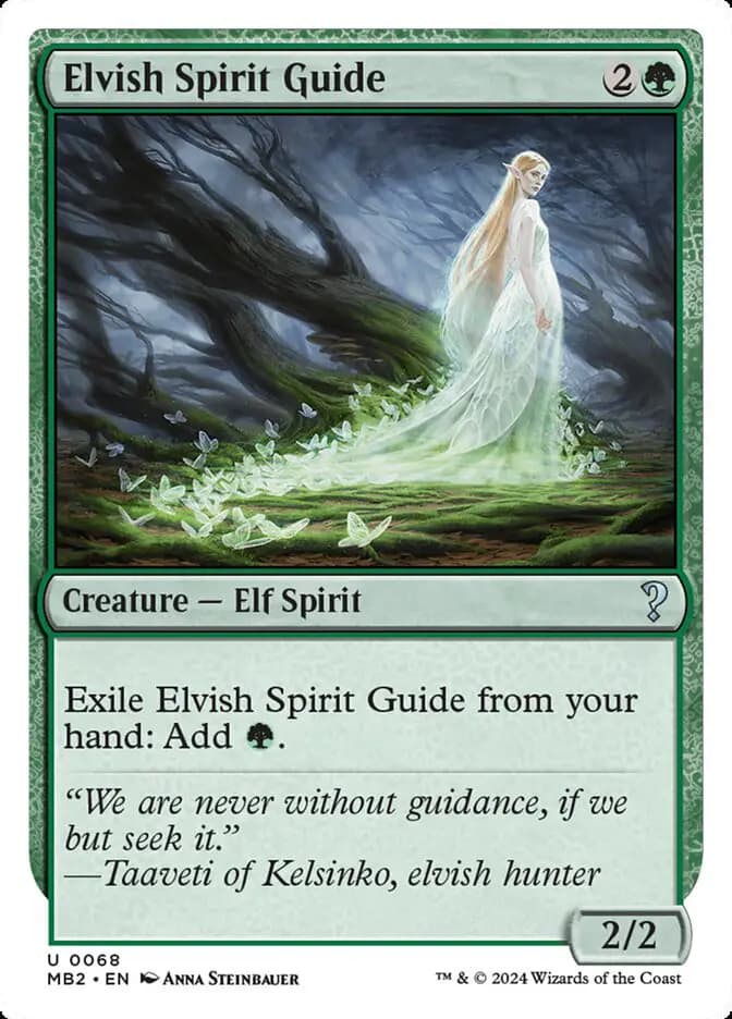 Card image of Elvish Spirit Guide
