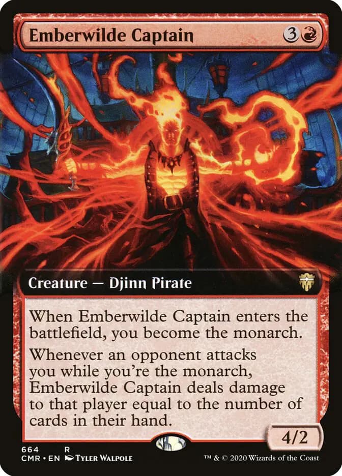 Card image of Emberwilde Captain