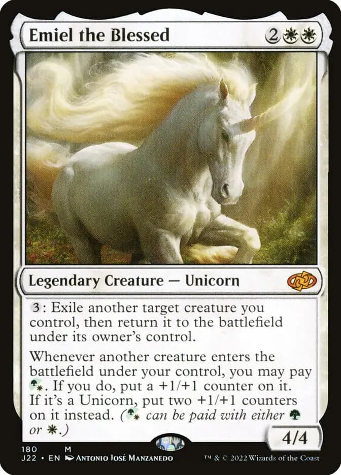Card image of Emiel the Blessed