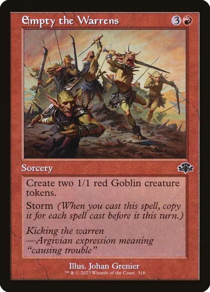 Card image of Empty the Warrens