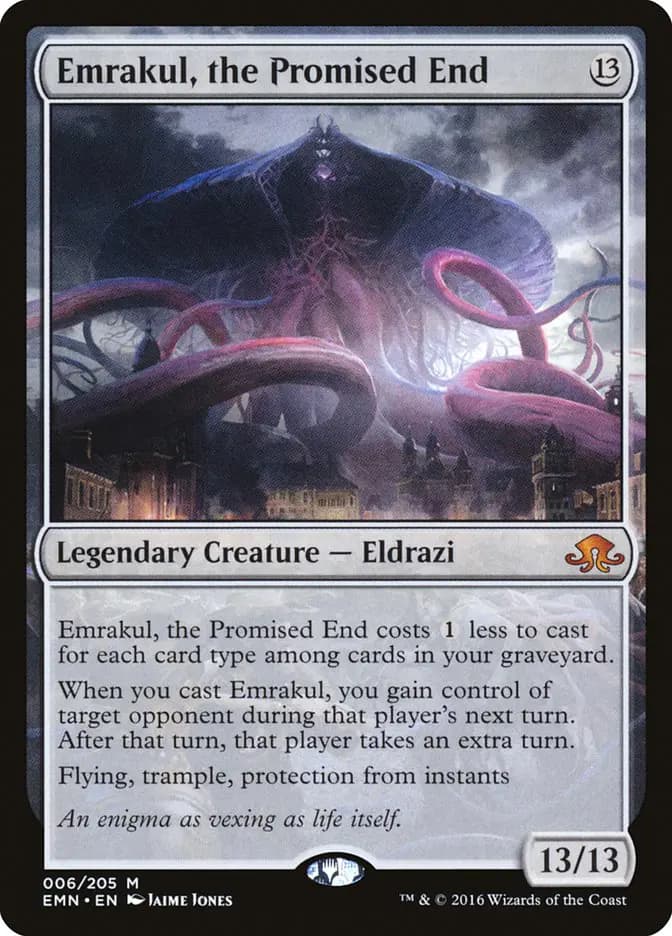 Card image of Emrakul, the Promised End