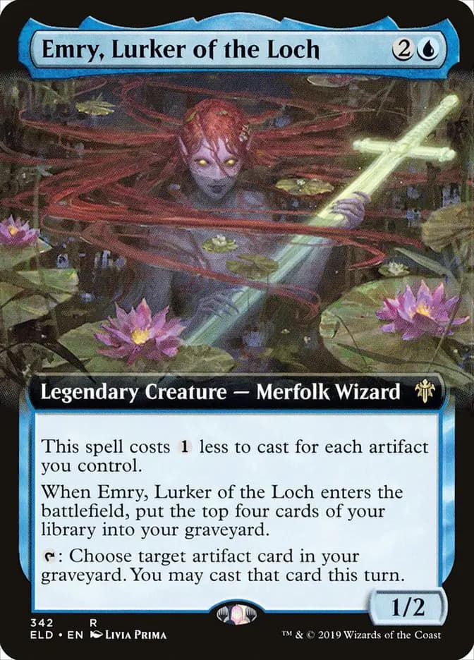 Card image of Emry, Lurker of the Loch
