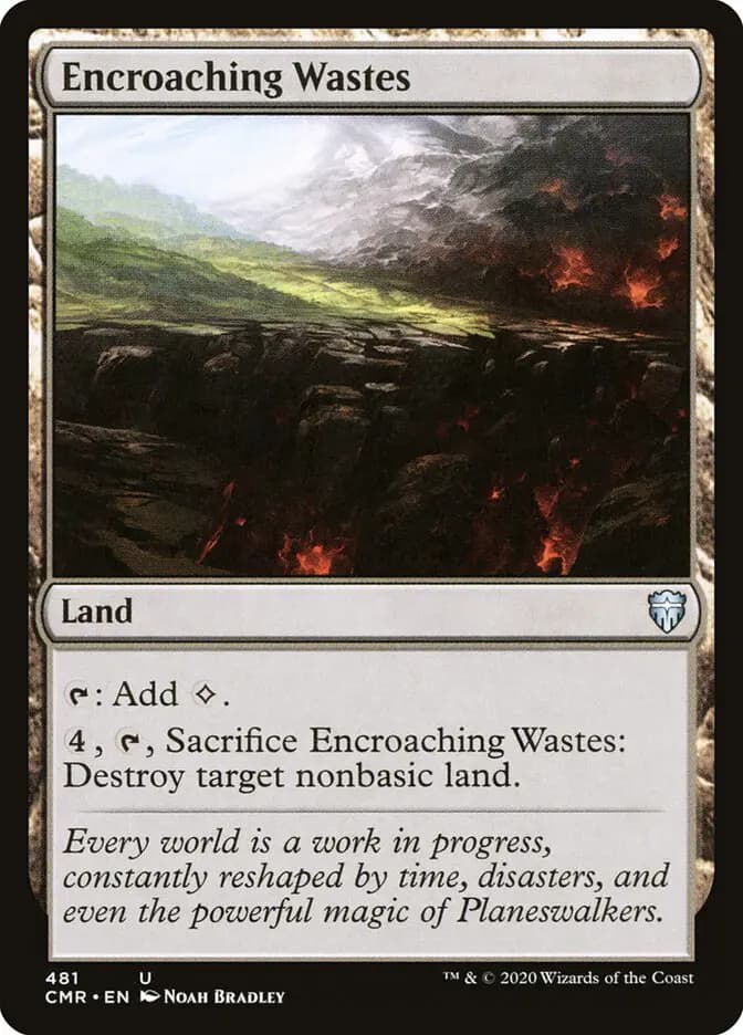 Card image of Encroaching Wastes