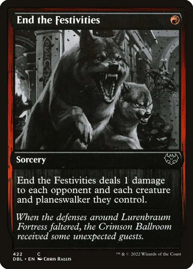 Card image of End the Festivities