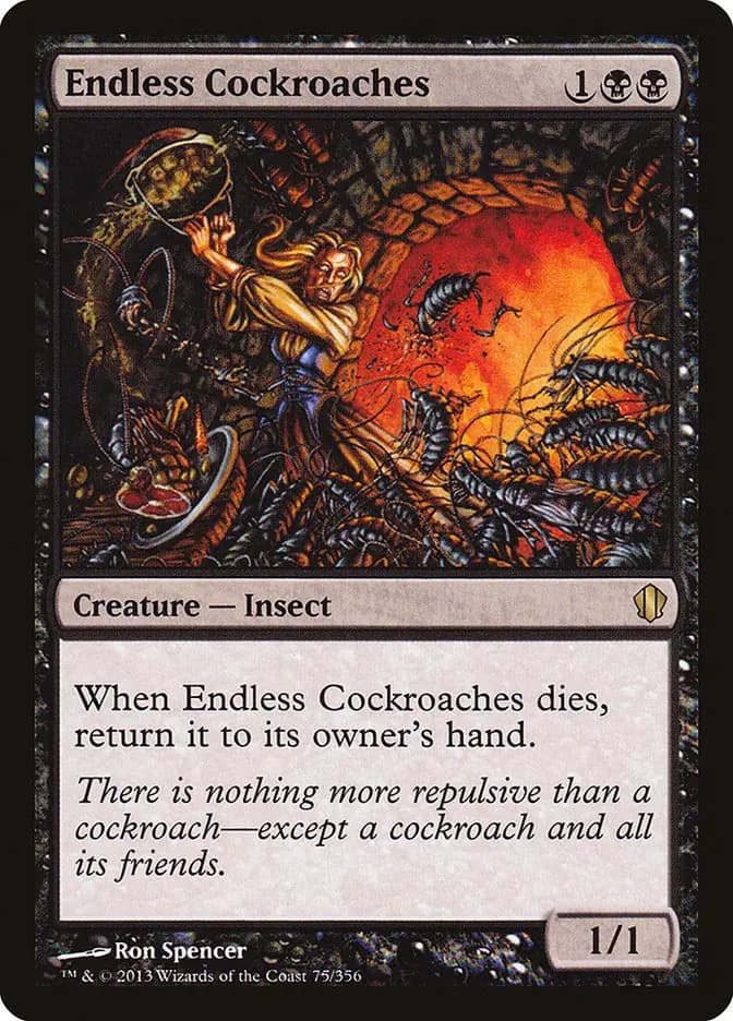 Card image of Endless Cockroaches