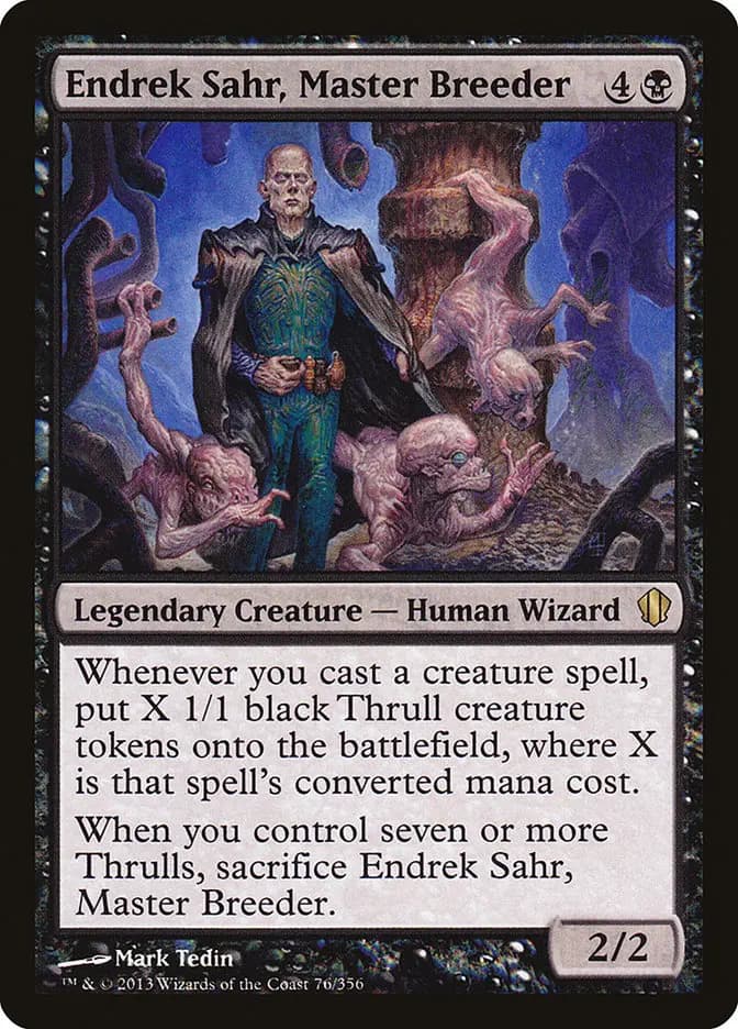 Card image of Endrek Sahr, Master Breeder