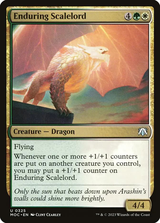 Card image of Enduring Scalelord