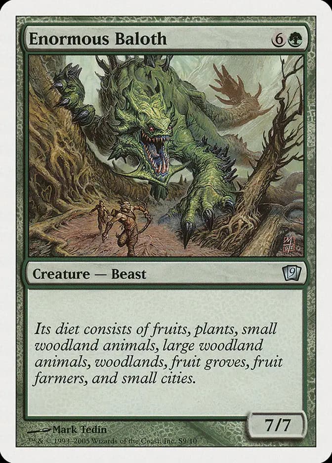 Card image of Enormous Baloth