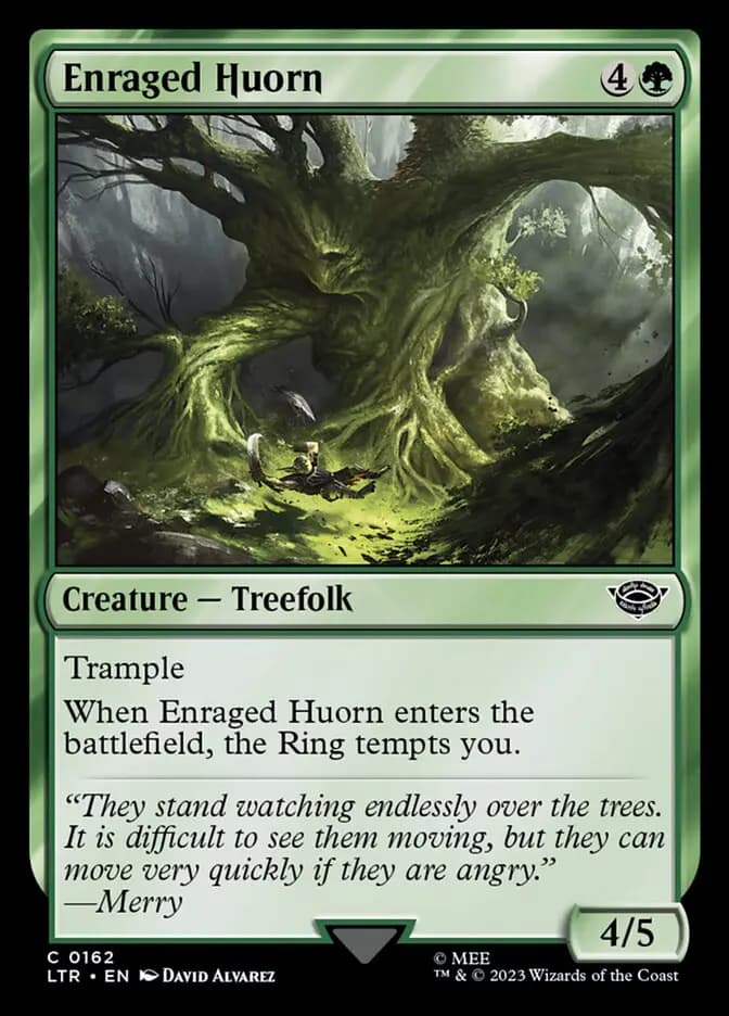 Card image of Enraged Huorn