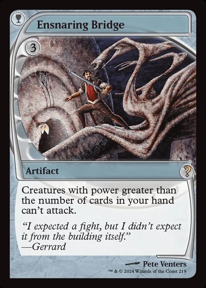 Card image of Ensnaring Bridge
